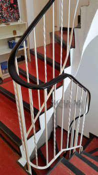 PVC Handlauf Typ. HL19 für Vierkantstahl 25x25mm